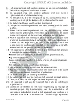 Preview for 47 page of Unold 58915 Instructions For Use Manual