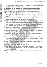 Preview for 48 page of Unold 58915 Instructions For Use Manual