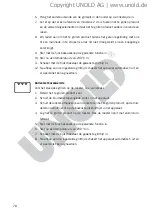 Preview for 78 page of Unold 68817 Instructions For Use Manual