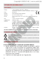 Preview for 82 page of Unold 68817 Instructions For Use Manual