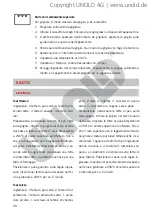 Preview for 90 page of Unold 68817 Instructions For Use Manual