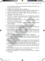 Preview for 21 page of Unold 688625 Instructions For Use Manual