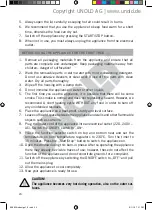 Preview for 24 page of Unold 688625 Instructions For Use Manual