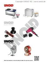 Preview for 3 page of Unold 78265 Instructions For Use Manual