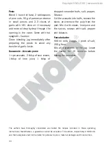 Preview for 34 page of Unold 78605 Instructions For Use Manual