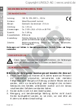 Preview for 8 page of Unold 78826 Instructions For Use Manual