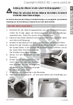 Preview for 11 page of Unold 78826 Instructions For Use Manual