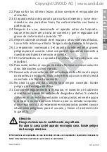 Preview for 43 page of Unold 78826 Instructions For Use Manual