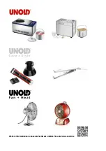 Preview for 3 page of Unold 86220 Instructions For Use Manual