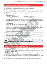 Preview for 22 page of Unold 86440 Instructions For Use Manual