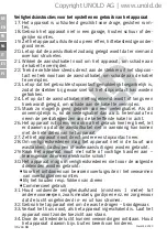 Preview for 36 page of Unold 86450 Instructions For Use Manual