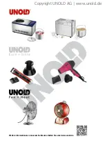 Preview for 3 page of Unold 86610 Instructions For Use Manual