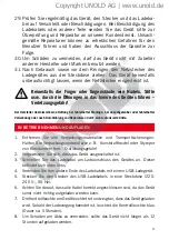 Preview for 9 page of Unold 86640 Instructions For Use Manual