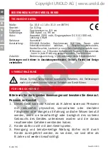 Preview for 6 page of Unold 86680 Instructions For Use Manual