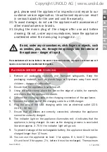 Preview for 17 page of Unold 86680 Instructions For Use Manual