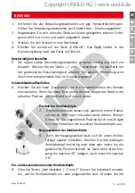 Preview for 11 page of Unold 86790 Instructions For Use Manual