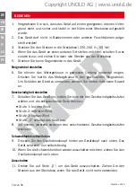 Preview for 10 page of Unold 86820 Instructions For Use Manual