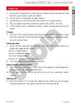 Preview for 19 page of Unold 86820 Instructions For Use Manual