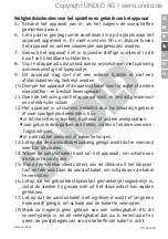 Preview for 29 page of Unold 86820 Instructions For Use Manual