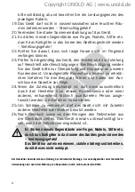 Preview for 8 page of Unold 86880 Instructions For Use Manual