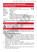 Preview for 16 page of Unold 86880 Instructions For Use Manual