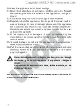 Preview for 18 page of Unold 86880 Instructions For Use Manual