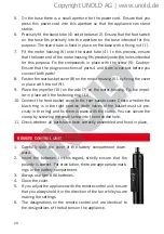 Preview for 20 page of Unold 86880 Instructions For Use Manual