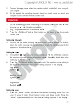 Preview for 21 page of Unold 86880 Instructions For Use Manual