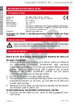 Preview for 6 page of Unold 86895 Instructions For Use Manual