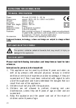 Preview for 20 page of Unold 86930 Instructions For Use Manual