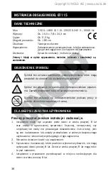 Preview for 38 page of Unold 87115 Instructions For Use Manual