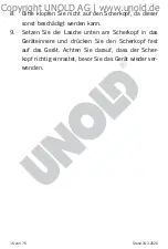 Preview for 16 page of Unold 87850 Instructions For Use Manual