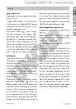 Preview for 37 page of Unold ALLROUND 68875 Instructions For Use Manual