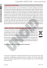 Preview for 38 page of Unold ALLROUND 68875 Instructions For Use Manual