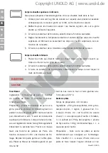 Preview for 46 page of Unold ALLROUND 68875 Instructions For Use Manual