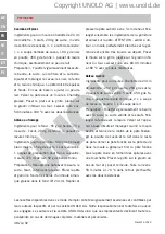 Preview for 48 page of Unold ALLROUND 68875 Instructions For Use Manual