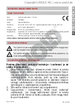 Preview for 81 page of Unold ALLROUND 68875 Instructions For Use Manual