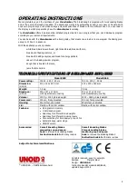 Preview for 6 page of Unold Backmeister 8650 Manual