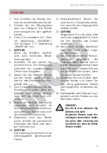 Preview for 9 page of Unold BLITZKOCHER ONYX 18036 Instructions For Use Manual