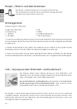 Preview for 24 page of Unold ESGE-Zauberstab Instructions For Use Manual