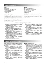 Preview for 42 page of Unold PROFI 48155 Instructions For Use Manual