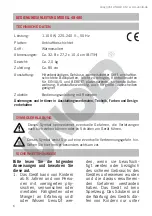 Preview for 6 page of Unold QUADRO 48480 Instructions For Use Manual