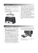 Preview for 11 page of Unold Silver Wave Series Instructions For Use Manual