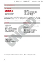 Preview for 20 page of Unold TO GO Instructions For Use Manual