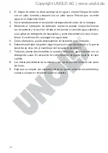 Preview for 72 page of Unold TO GO Instructions For Use Manual