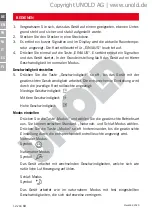 Preview for 12 page of Unold TURMVENTILATOR SKYLINE 86855 Instructions For Use Manual