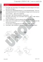 Предварительный просмотр 36 страницы Unold TURMVENTILATOR SKYLINE 86855 Instructions For Use Manual