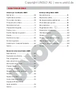 Preview for 3 page of Unold UNO 48825 Instructions For Use Manual