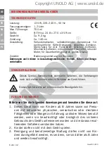 Preview for 6 page of Unold UNO 48825 Instructions For Use Manual