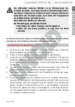 Preview for 9 page of Unold UNO 48825 Instructions For Use Manual